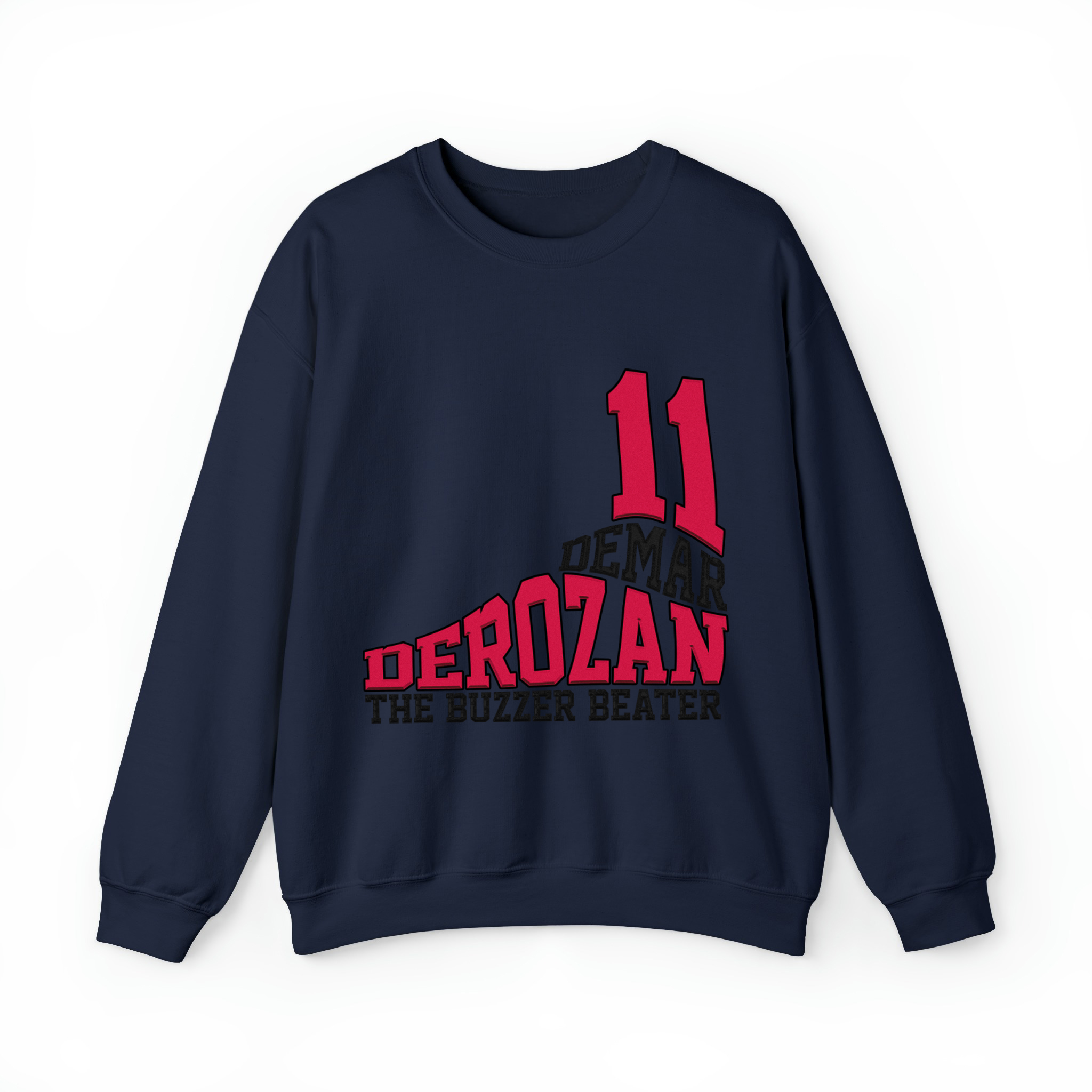 DeMar DeRozan - The Buzzer Beater Unisex Sweatshirt-Navy