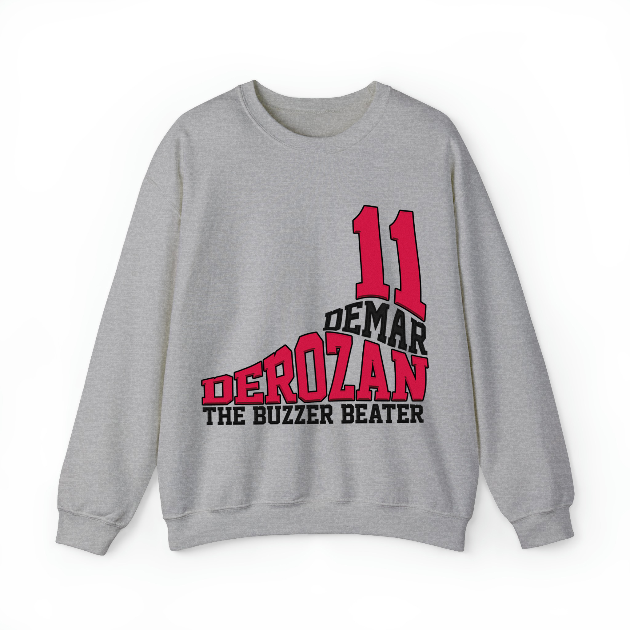 DeMar DeRozan - The Buzzer Beater Unisex Sweatshirt-Sport Grey