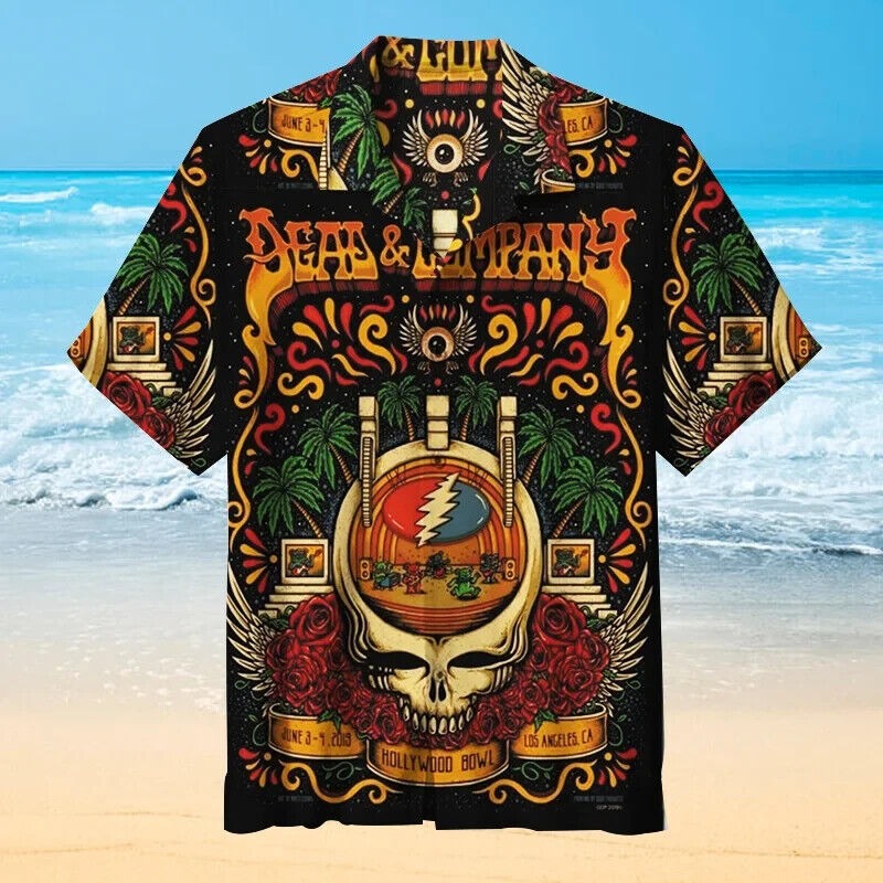 Dead & Company - Unisex Hawaiian Shirt, Gift For Men and Women S-5XL US Size