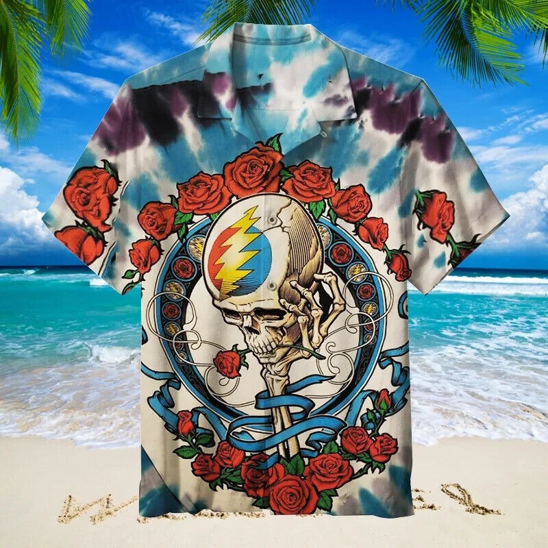 Dead & Company 02 - Unisex Hawaiian Shirt, Gift For Men and Women S-5XL US Size