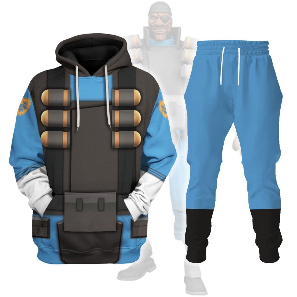 Demoman Blue Team TF2 Track suit 