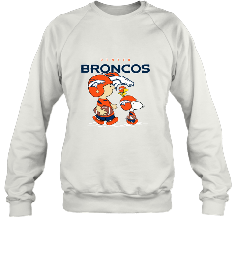 Denver Broncos LetâS Play Football Together Snoopy Sweatshirt