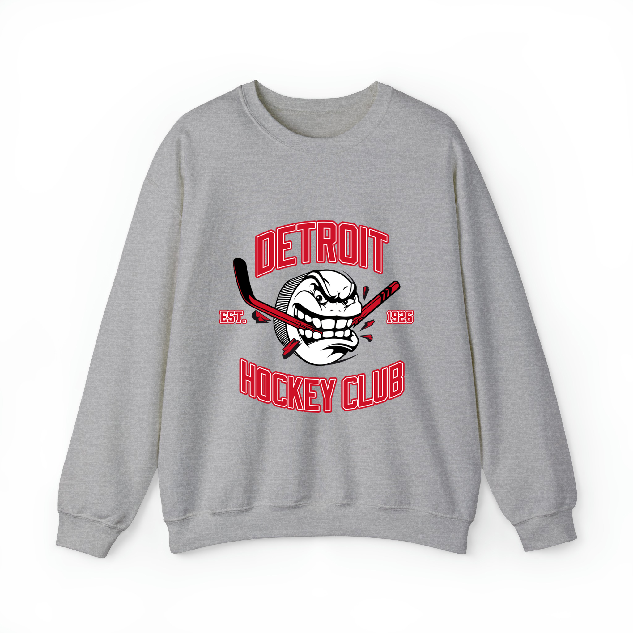 Detroit Hockey Club Unisex Sweatshirt-Sport Grey