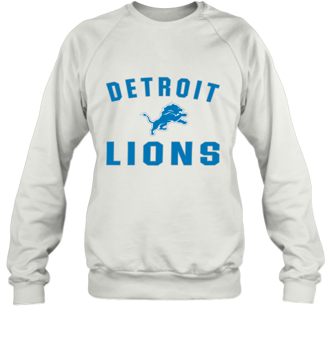 Detroit Lions Line By Fanatics Branded Blue Vintage Victory Sweatshirt