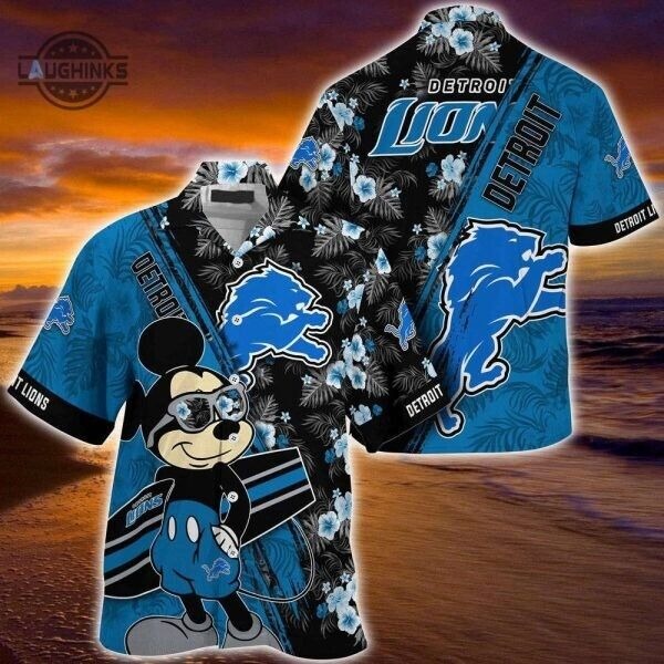 Detroit summer Custom Hawaiian Shirt For Fan 02, S-5XL US Size