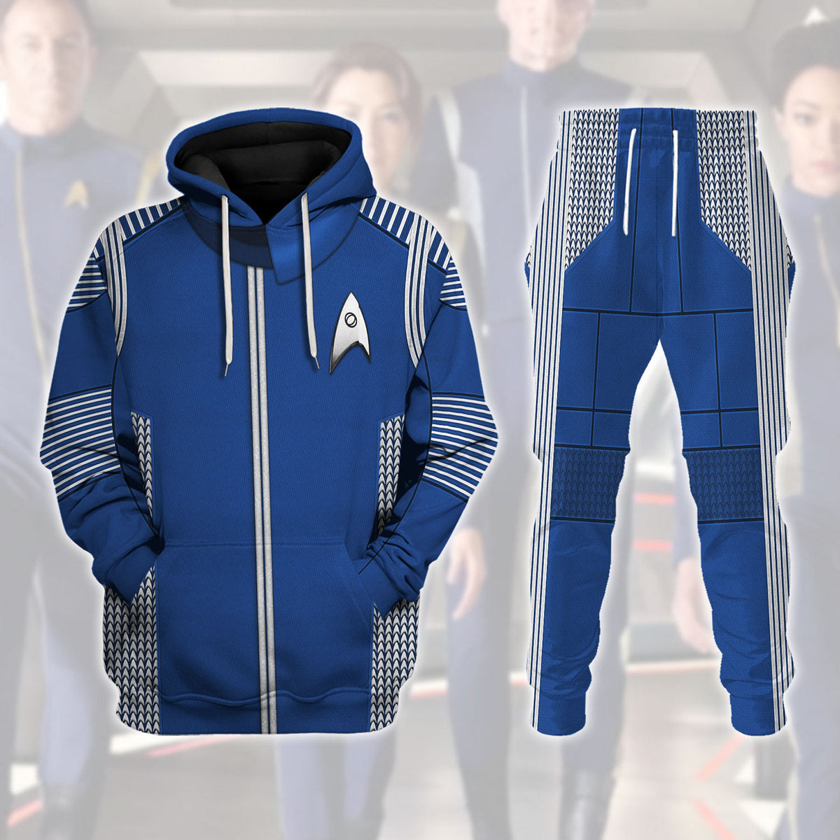 Discovery Uniform Silver Apparel Track suit 