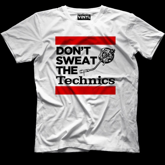 Don't Sweat The Technics T-Shirt (White)