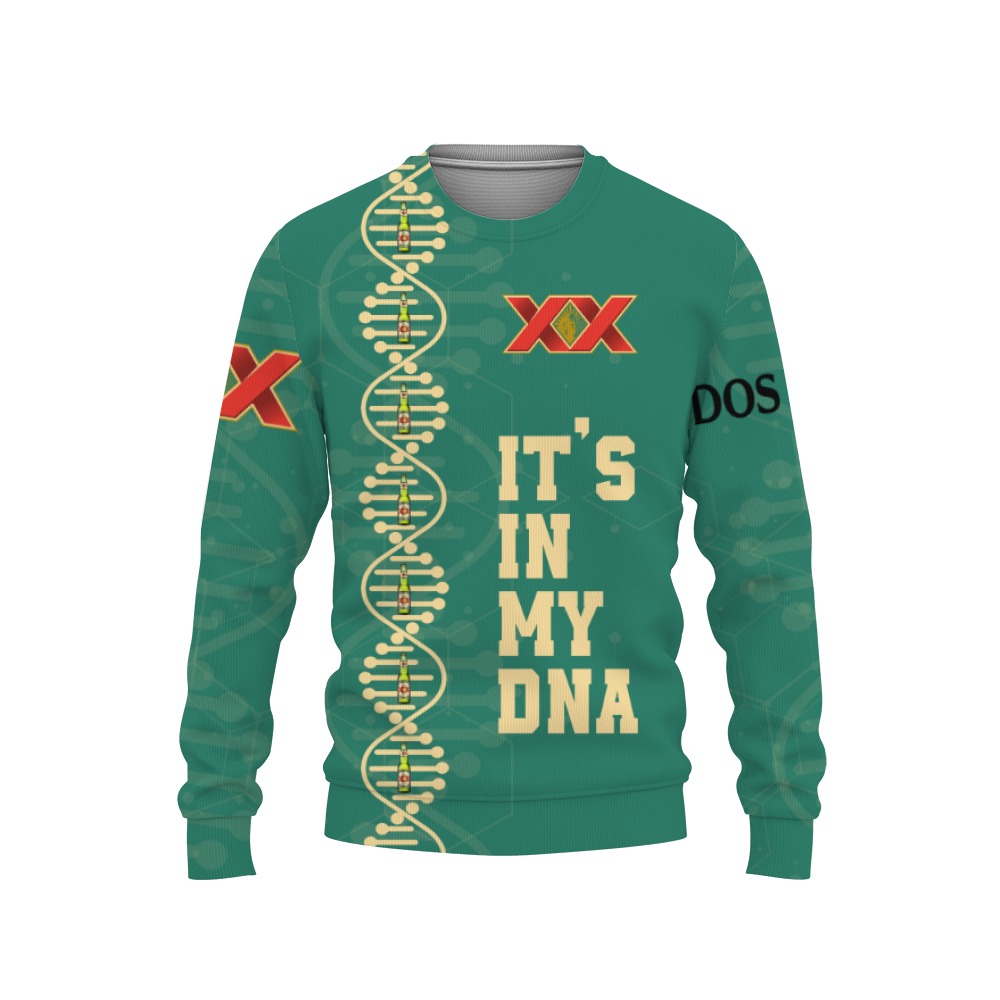 Dos Equis Beers It's In My DNA-3D Sweatshirt