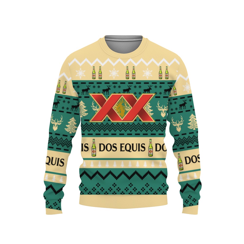 Dos Equis Beers Shirts Beer Vintage Logo-3D Sweatshirt