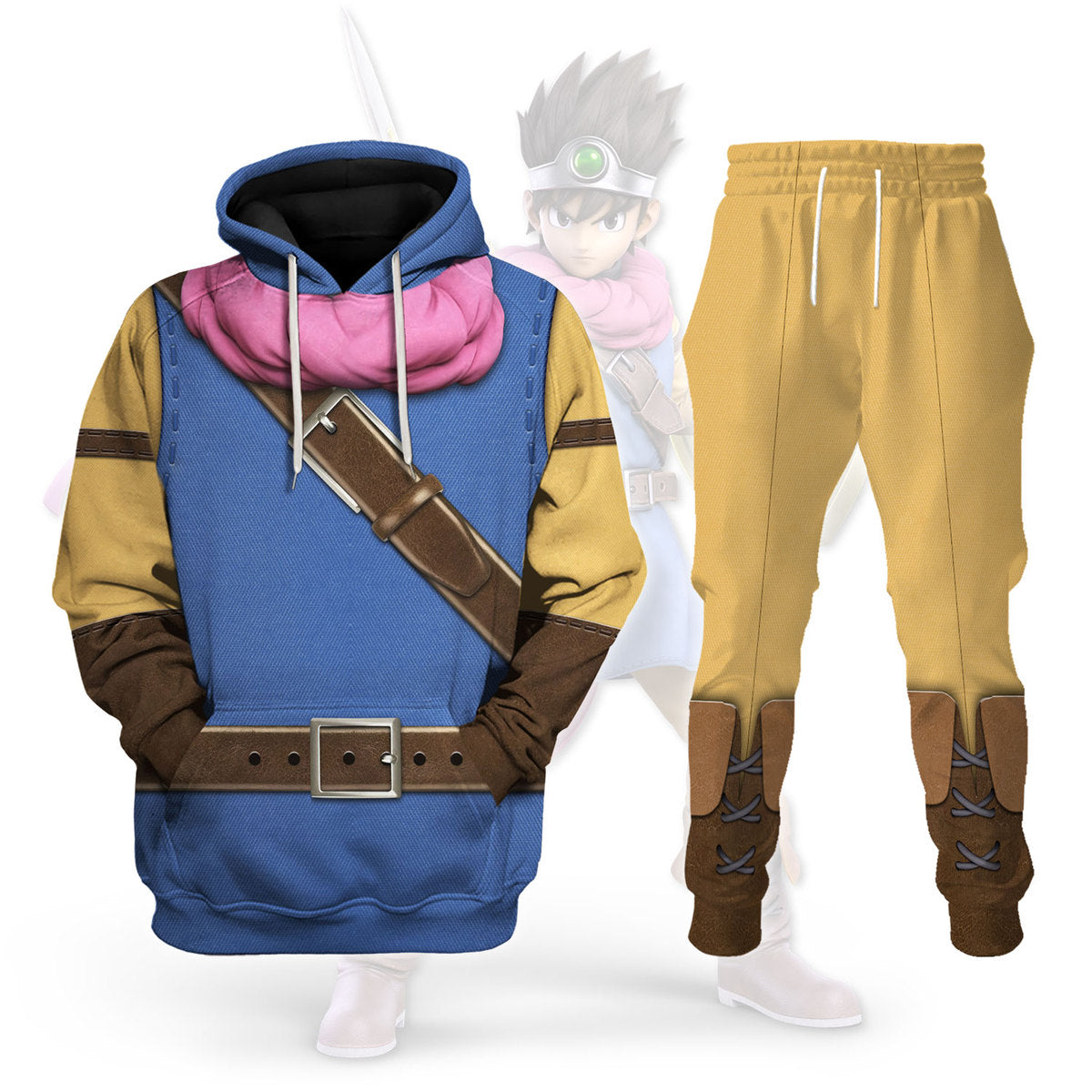 Dragon Quest Erdrick Cosplay Track suit