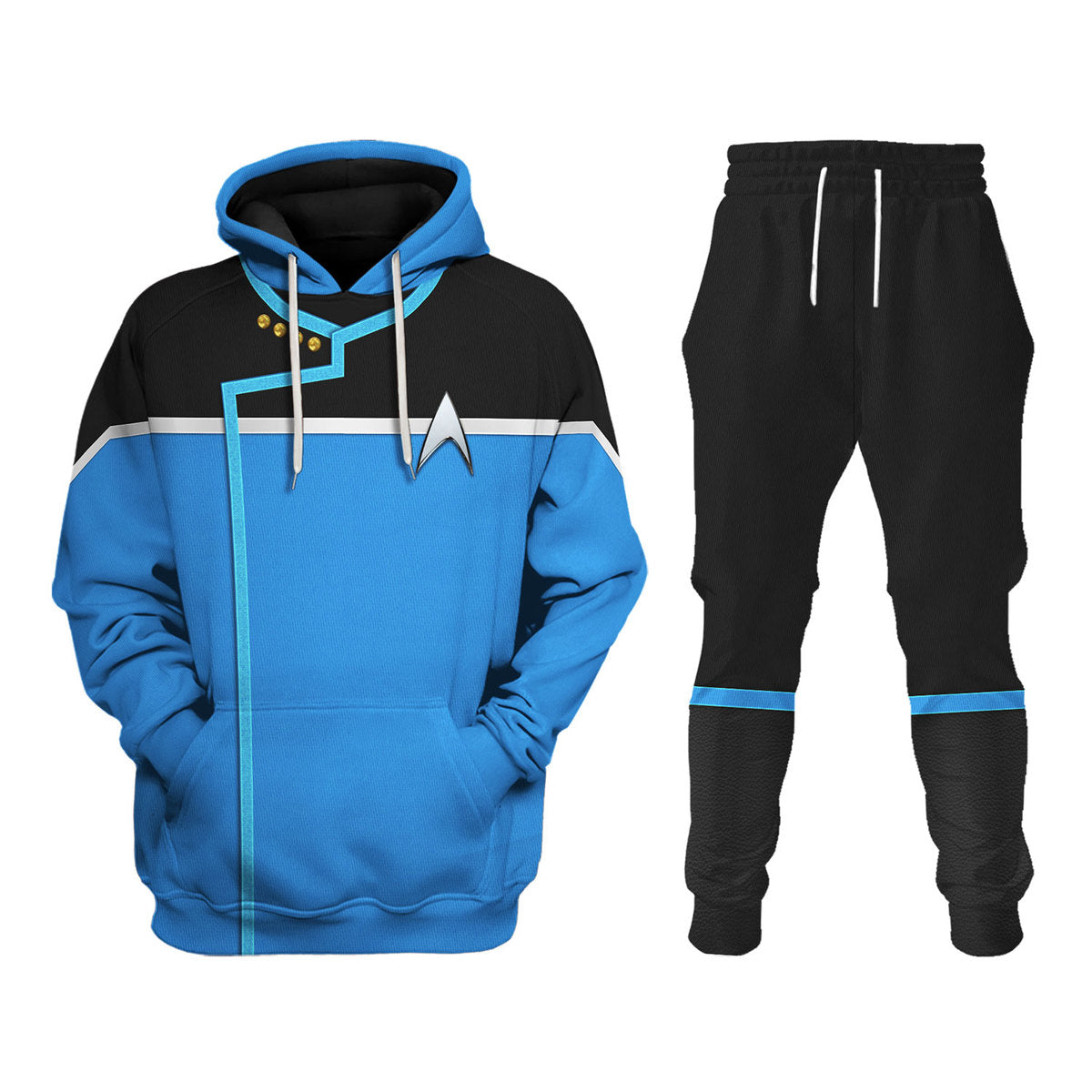 Dress Uniform Science Division BLue Apparel Track suit