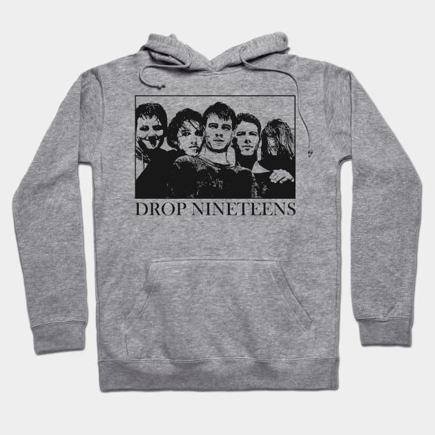 Drop nineteens - shoegaze fanart Hoodie