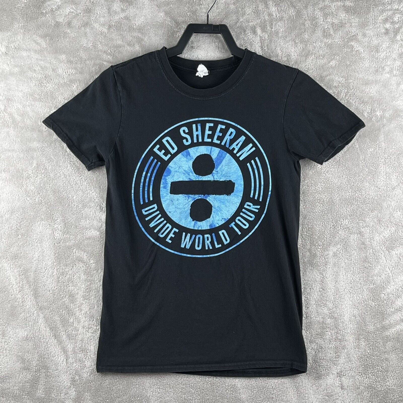 ED SHEERAN Divide World Tour Tee Shirt Black