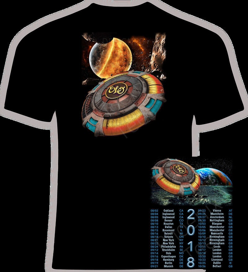 ELO 2018 Concert Tour T shirt