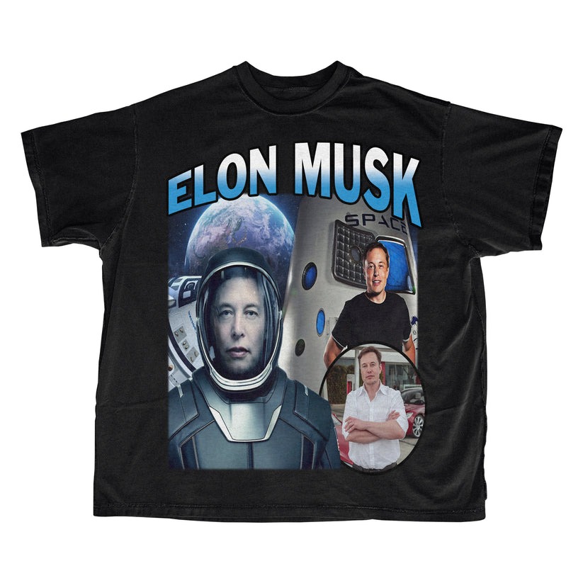 ELON MUSK - Black