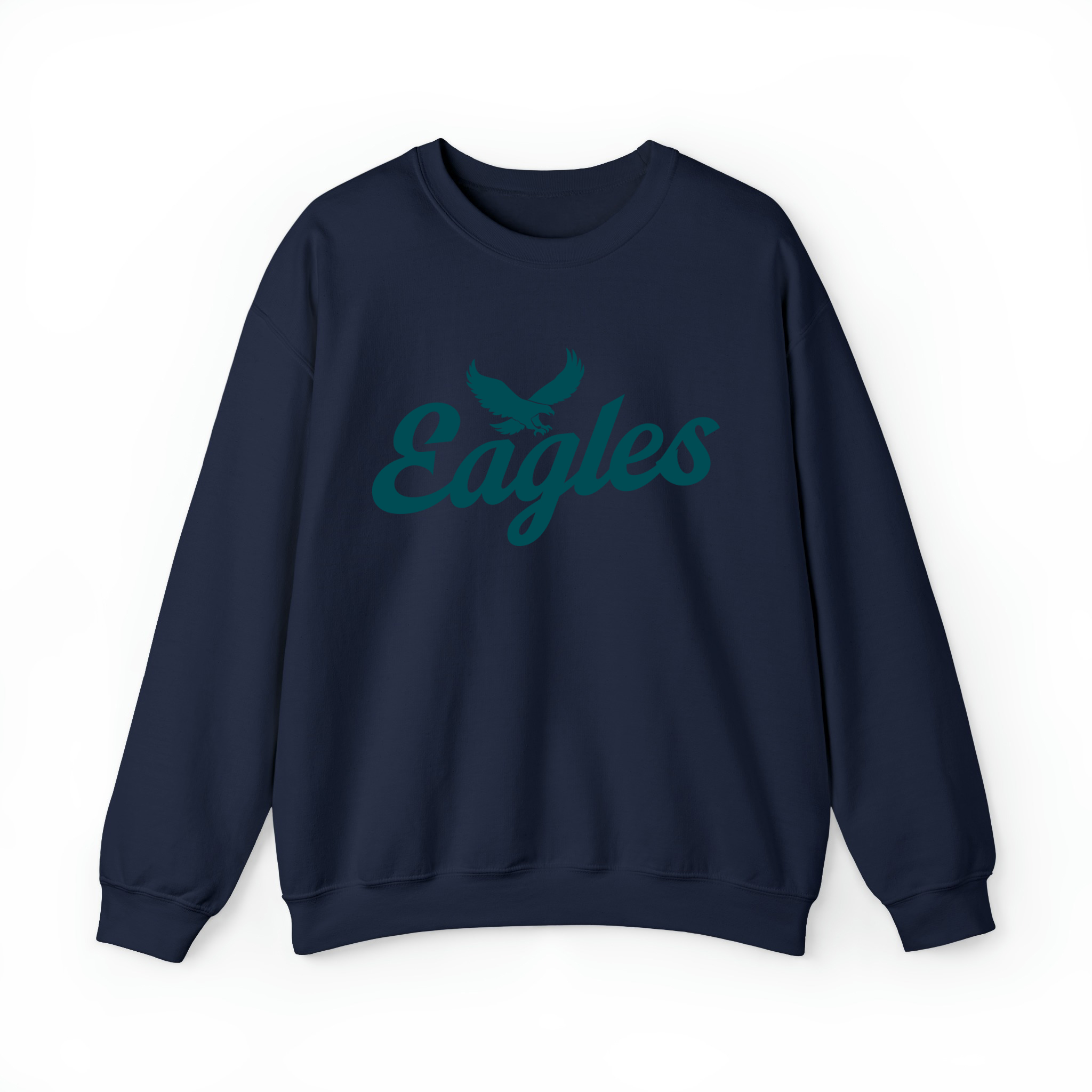 Eagles Football Retro Unisex Sweatshirt-Navy