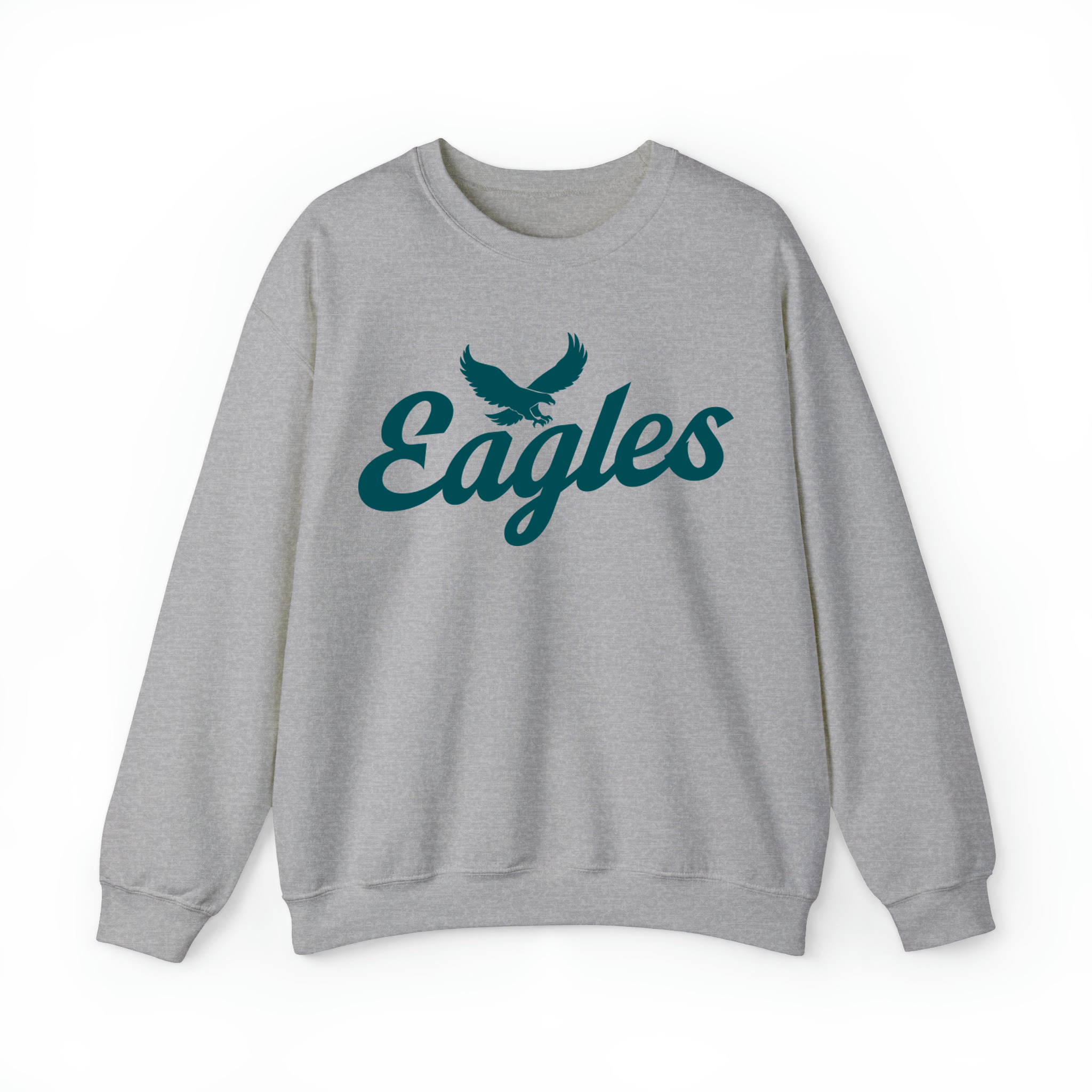 Eagles Football Retro Unisex Sweatshirt-Sport Grey