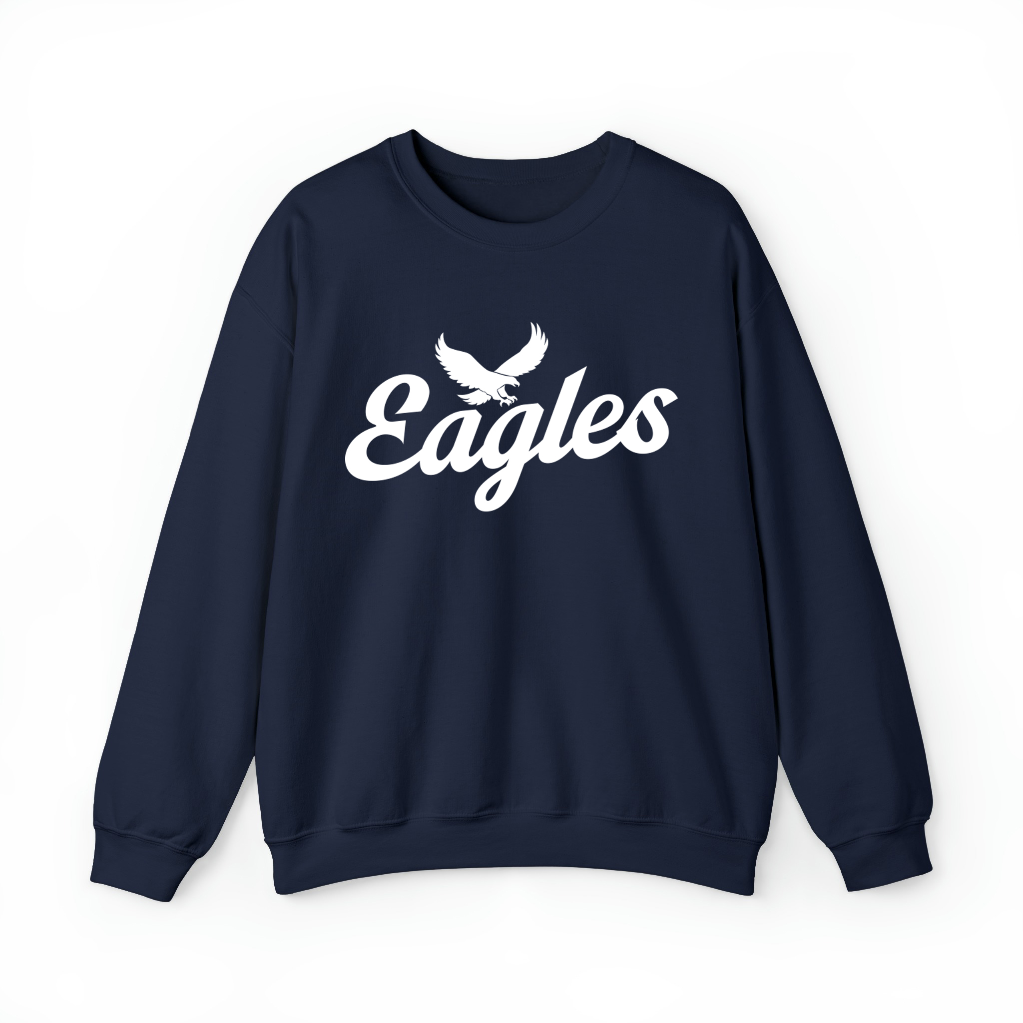 Eagles Football Retro v2 Unisex Sweatshirt-Navy