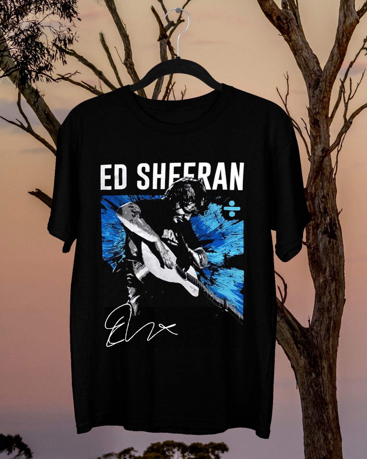 Ed Sheeran Concert Signature Music Unisex T-Shirt Full Size