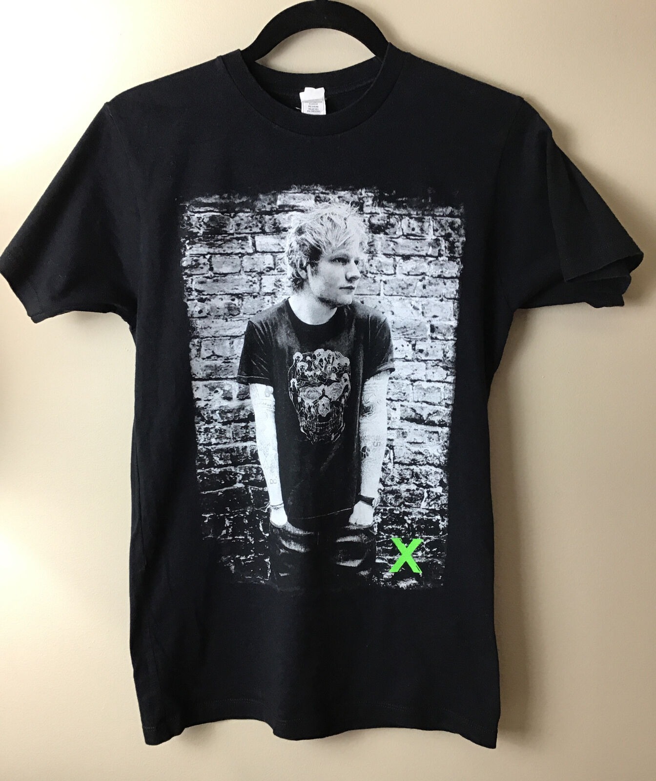 Ed Sheeran X Multiply Album Tour US Concert Black Tee T-Shirt Adult