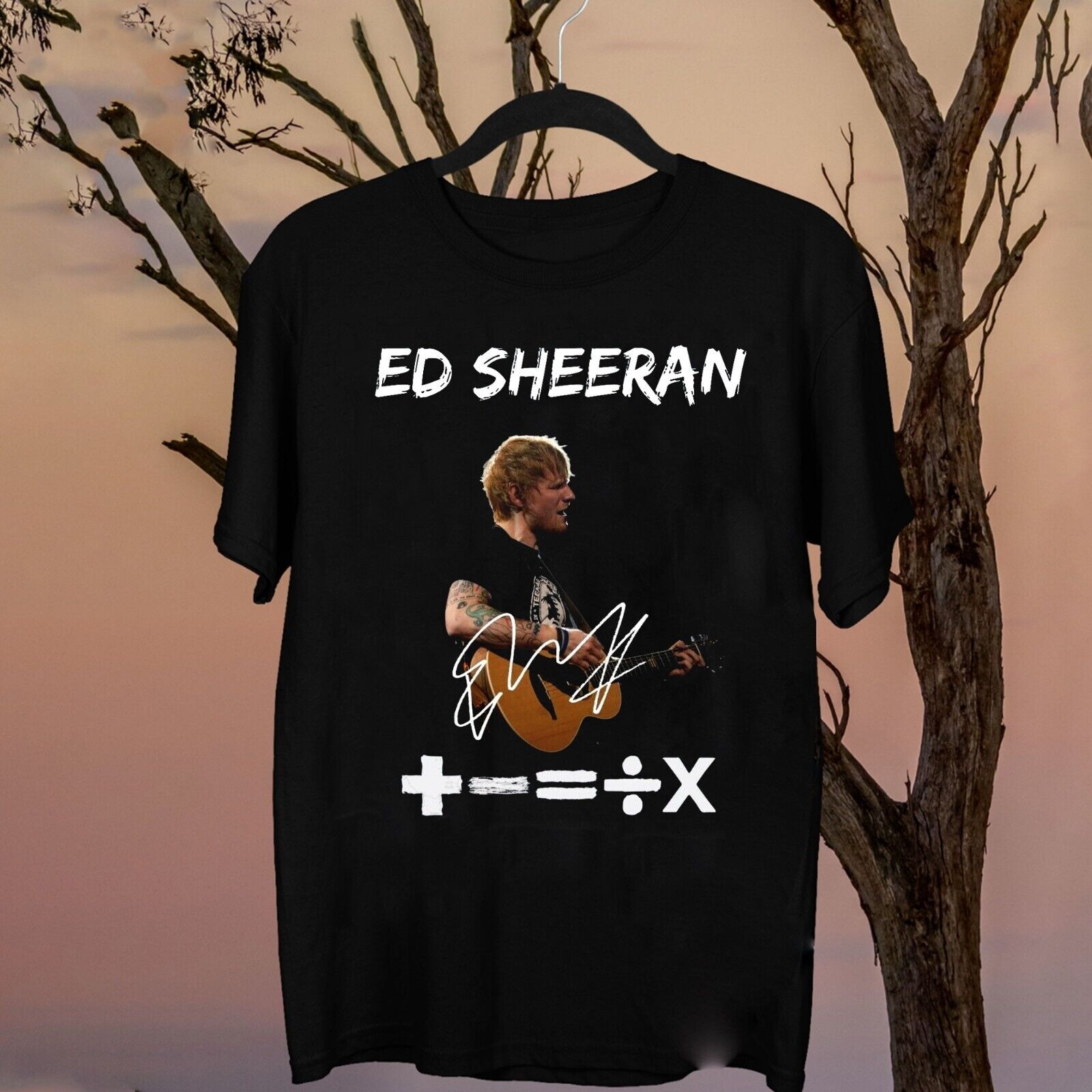 Ed Sheeran live Gift For Fans Men All Size Tee