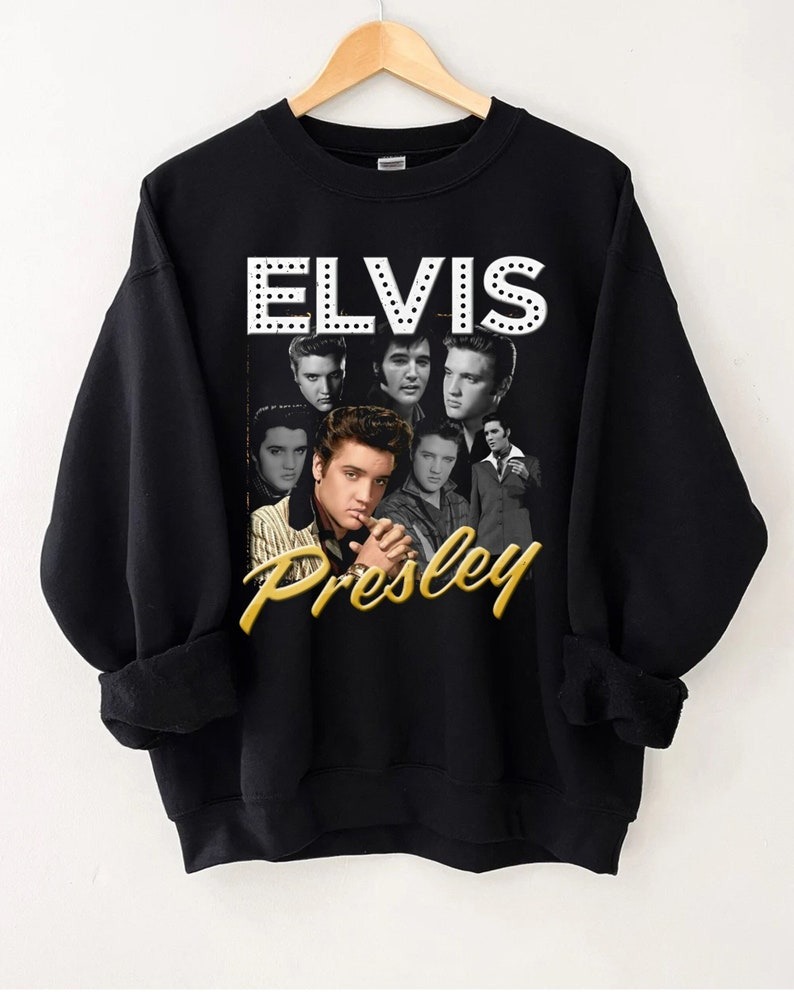 Elvis Presley Graphic   Austin Butler , King Of Rock N Roll Unisex Sweatshirt