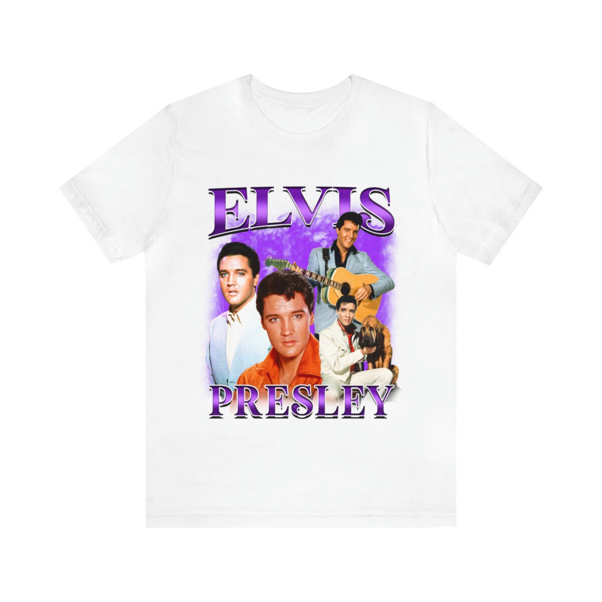 Elvis Presley Unisex Jersey t-shirt Short