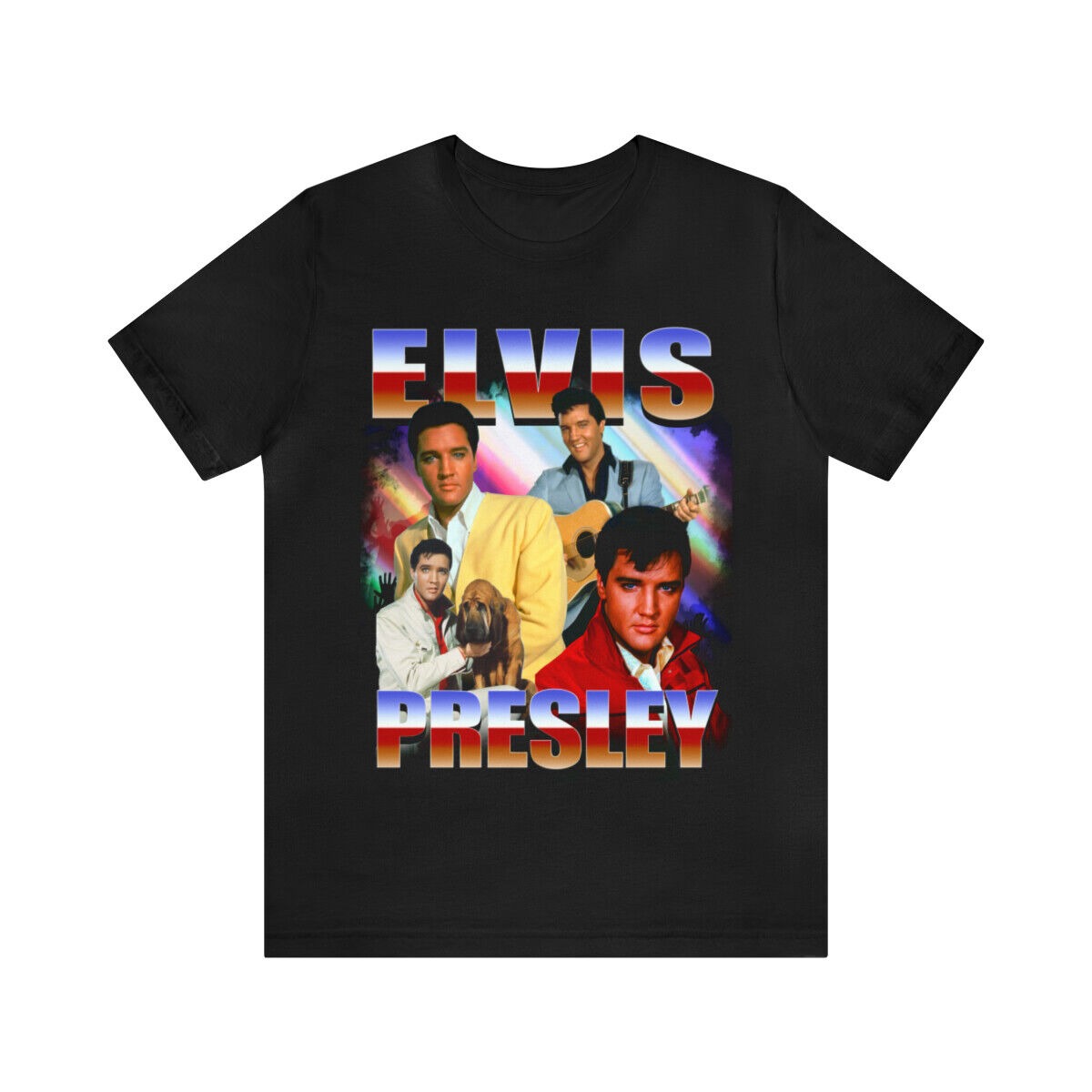 Elvis Presley t-shirt Unisex Jersey Short Sleeve Tee