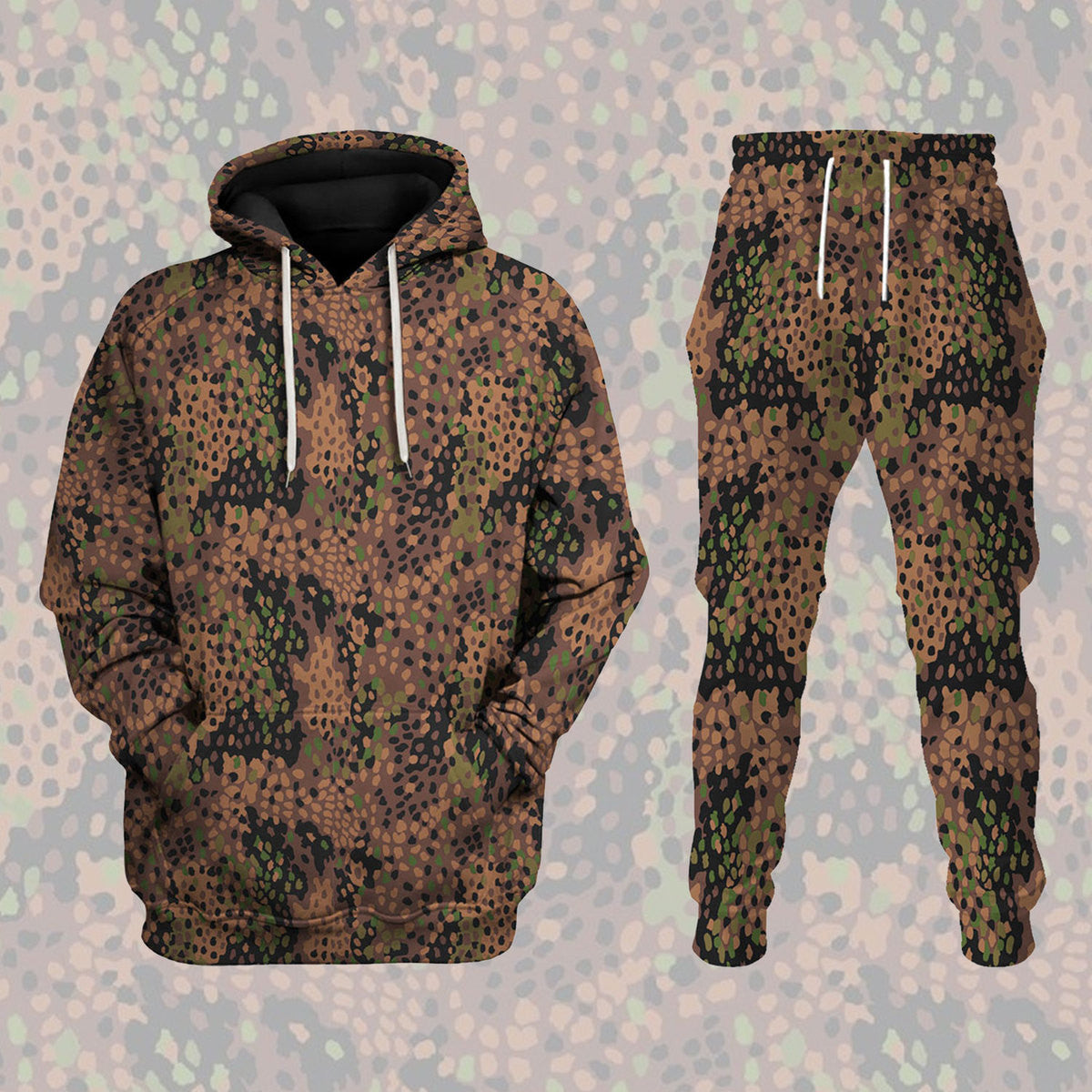 Erbsenmuster Pattern German World War 2 (WWII) Pea Dot Camo Track suit 