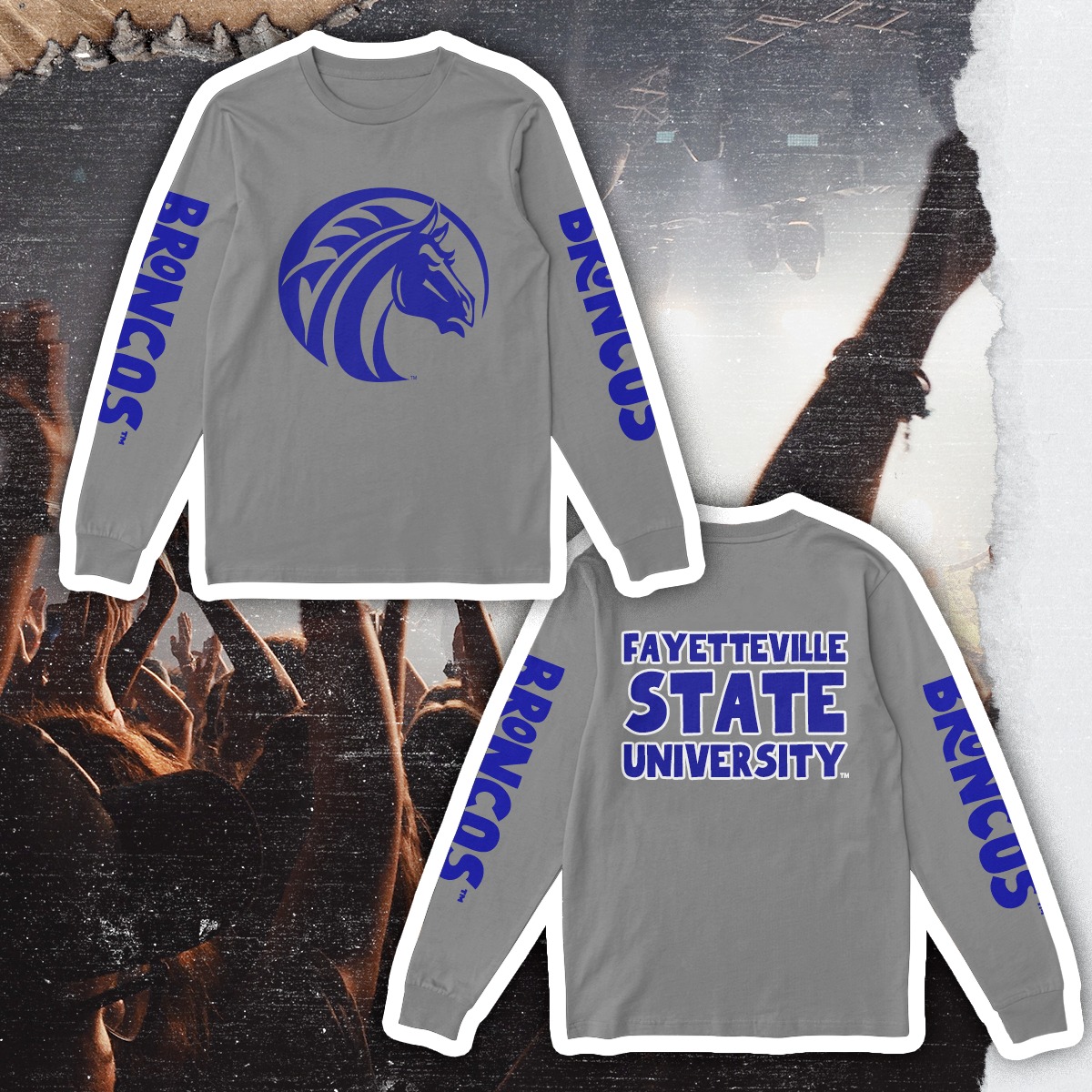 FAYETTEVILLE STATE CONCERT LONG SLEEVE