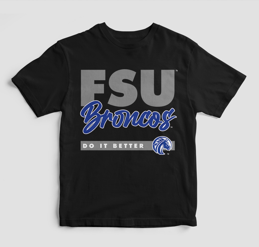 FAYETTEVILLE STATE DOES IT BETTER T-SHIRT BLACK