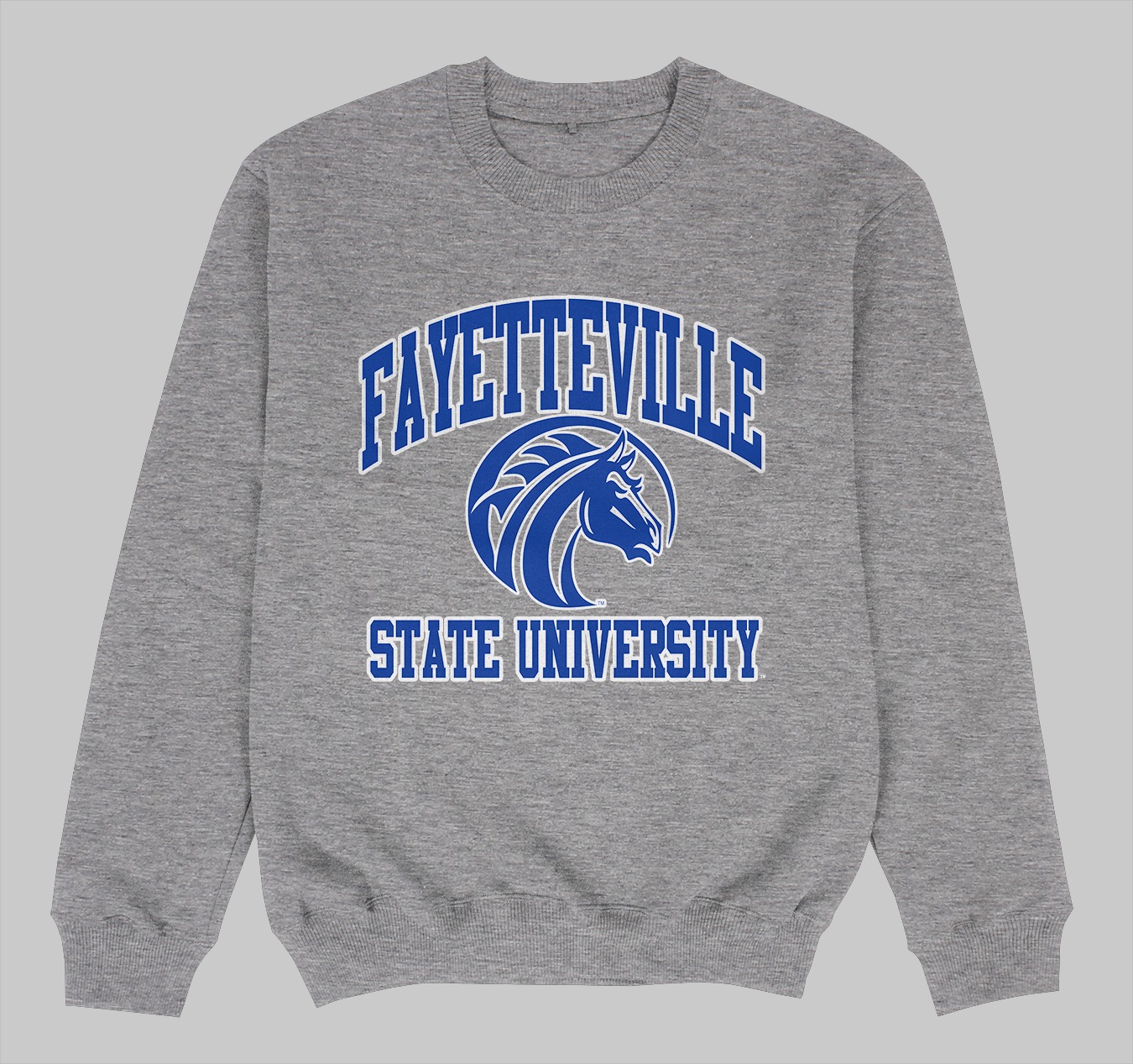 FAYETTEVILLE STATE LEGACY SWEATSHIRT GREY