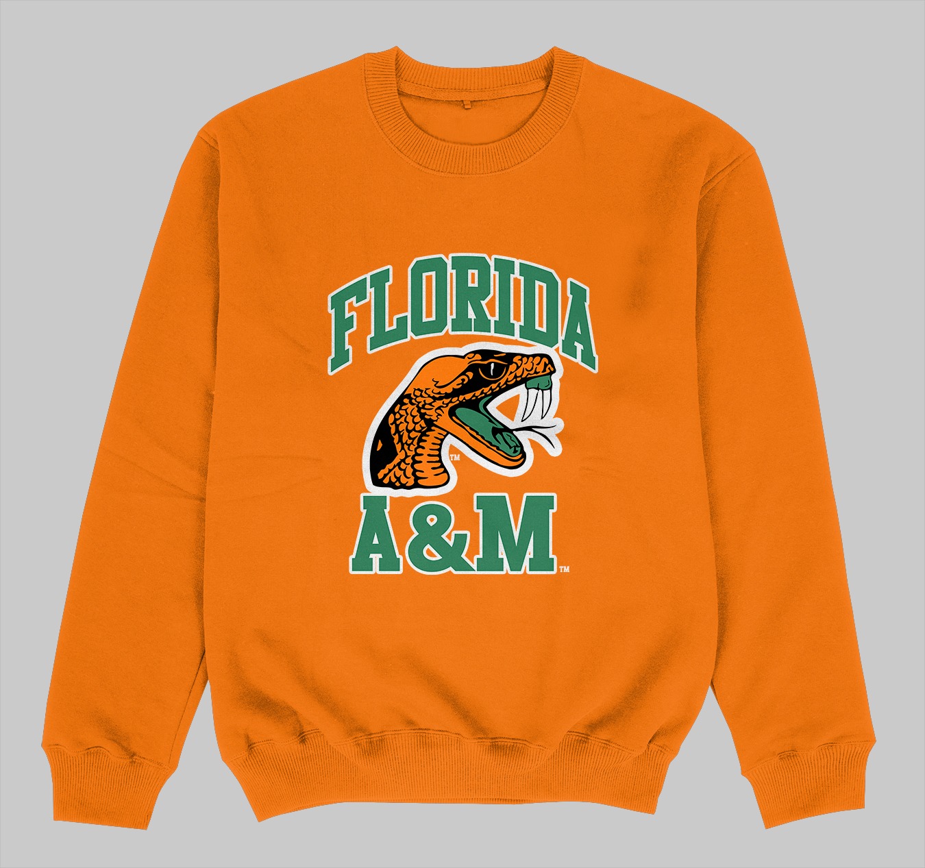 FLORIDA A&M LEGACY SWEATSHIRT ORANGE