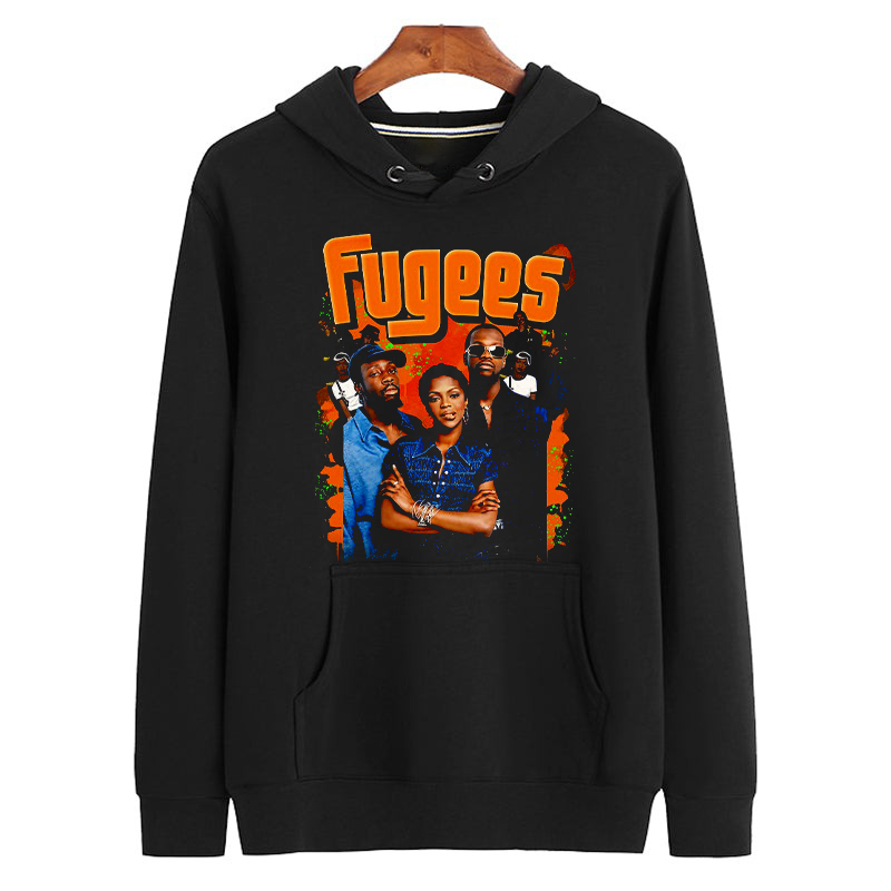 FUGEES Reggae  Hip-HopRap Vintage Retro Bootleg  Unisex Hoodie 