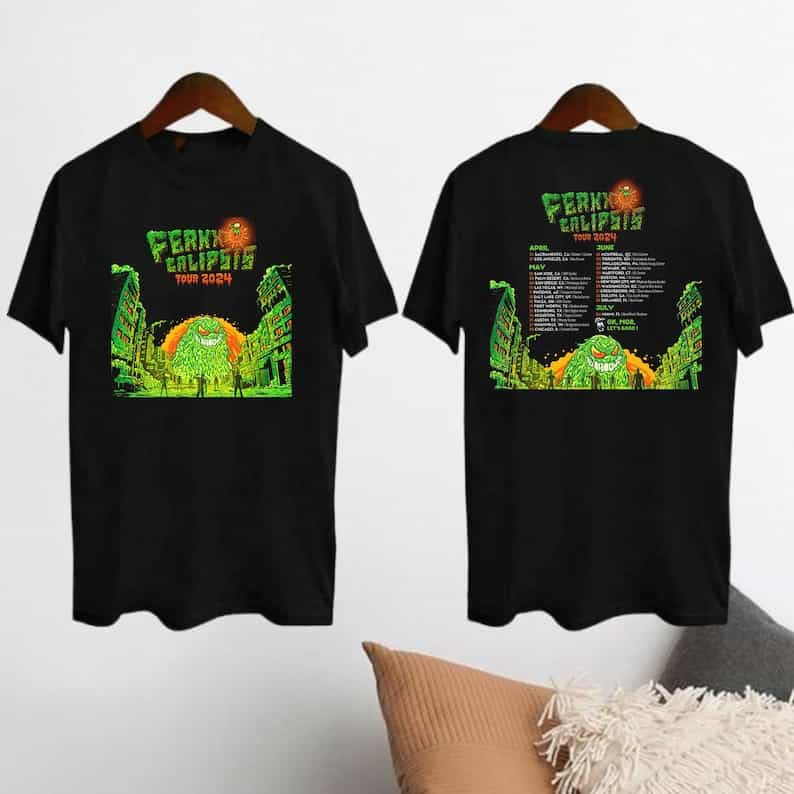 Feid Ferxxo Ferxxocalipsis 2024 Tour Unisex T-Shirt Black