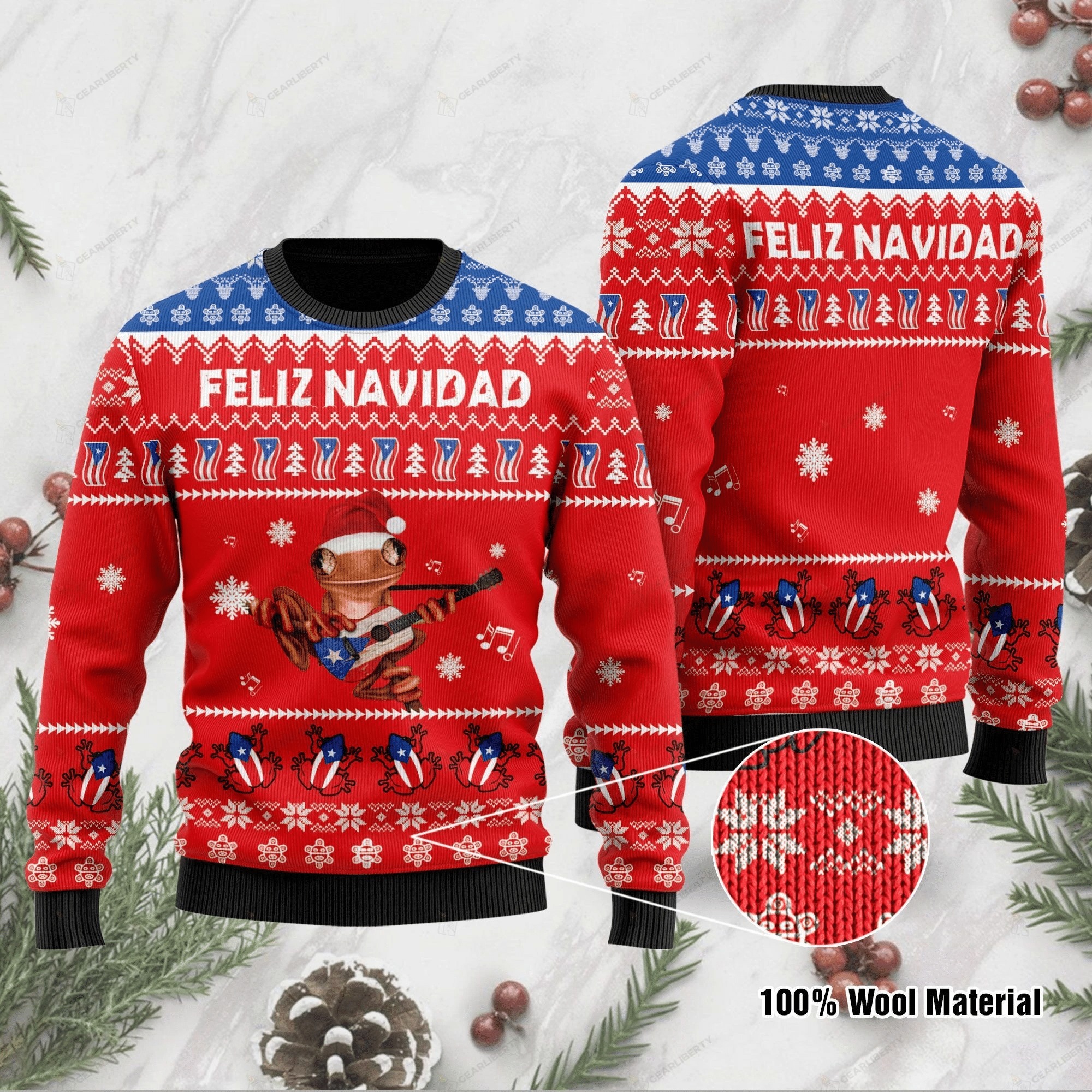 Feliz Navidad Ugly Christmas Sweater