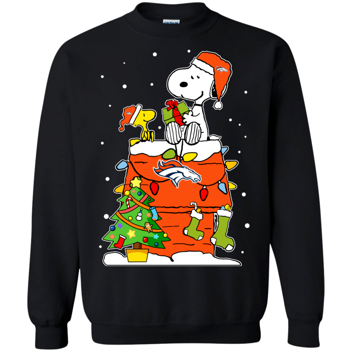 Find Denver Broncos Snoopy Ugly Christmas Sweaters Shirts