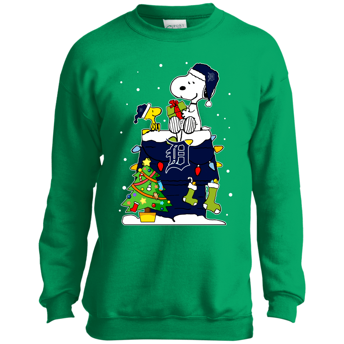 Find Detroit Tigers Snoopy Ugly Christmas Sweaters Shirts