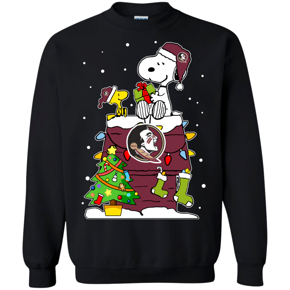 Find Florida State Seminoles Snoopy Ugly Christmas Sweaters Shirts