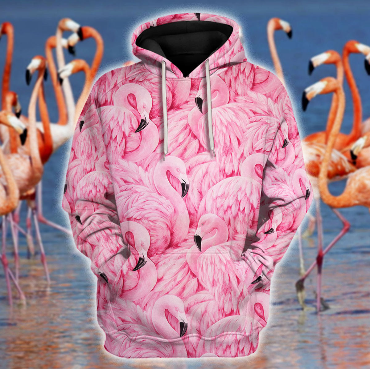 Flamingo Animal Cosplay Apparel Track suit