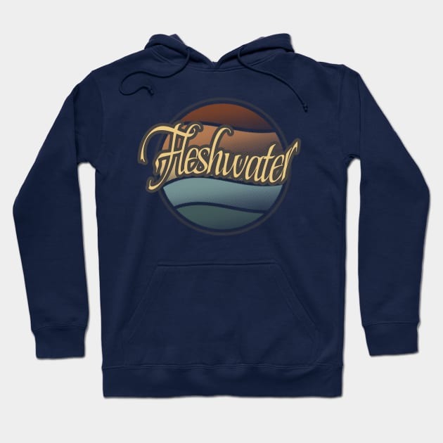 Fleshwater Retro Waves Hoodie