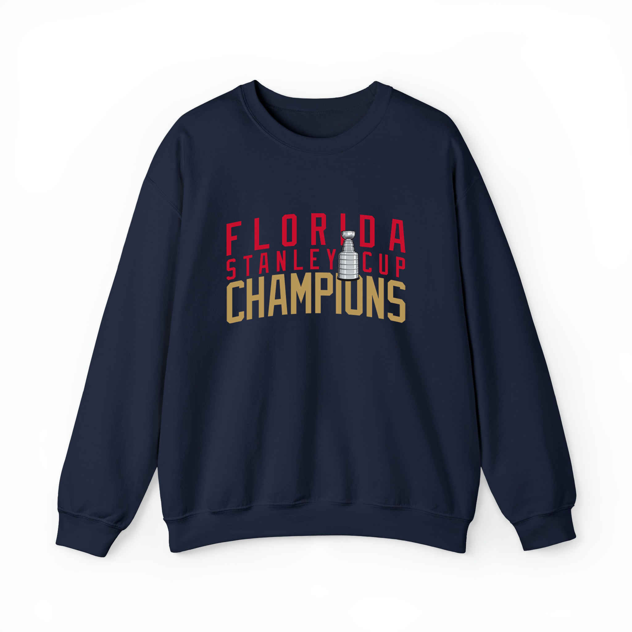 Florida - Stanley Cup Champions v2 Unisex Sweatshirt-Navy