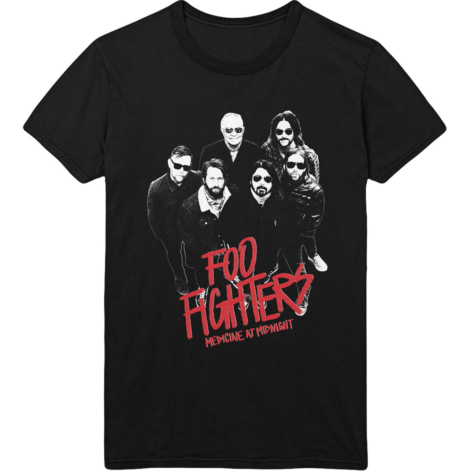 Foo Fighters Unisex T-Shirt Medicine At Midnight Photo