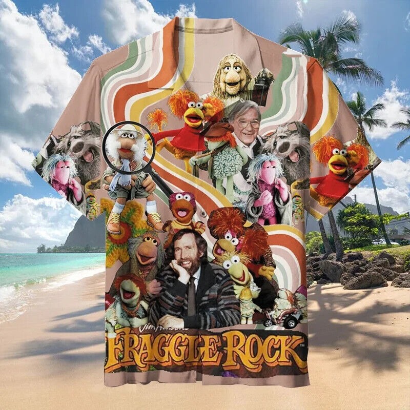 Fraggle Rock HAWAIIAN SHIRT, S-5XL US Size, Gift For Fans, Beach Shirt