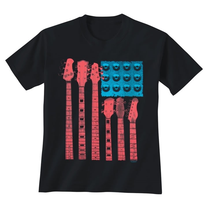 Frets Vs Subs Flag T-Shirt