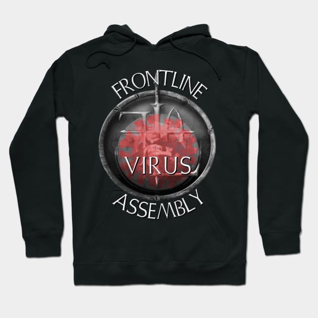 Front Line Assembly - Virus. Hoodie