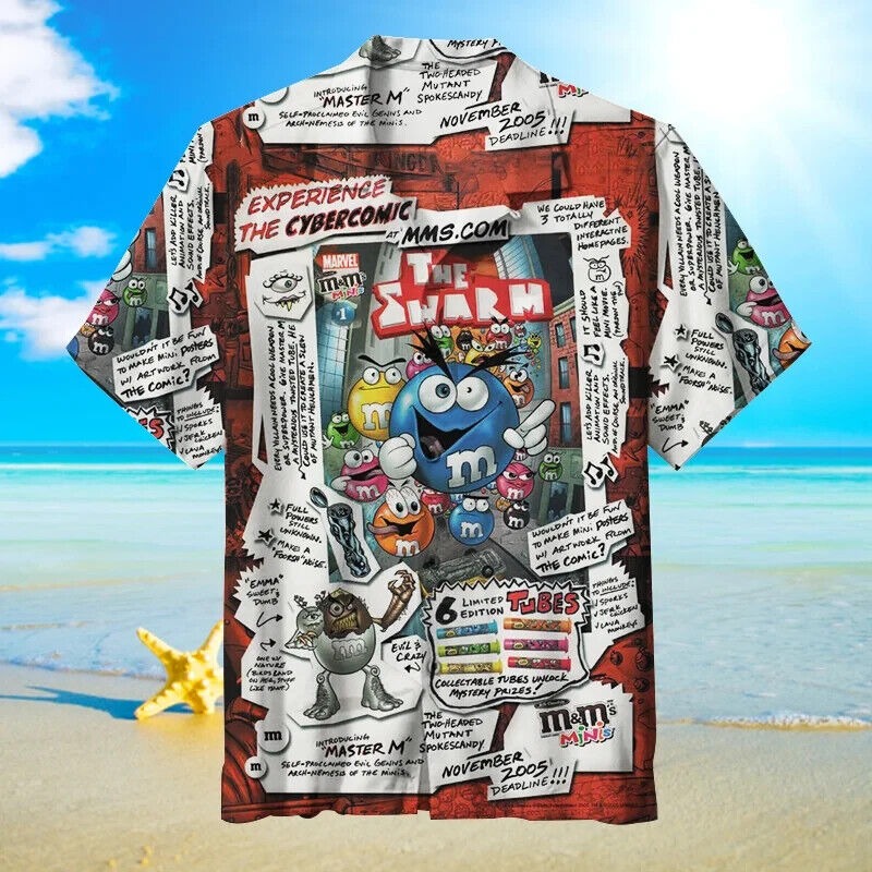 Funny M&M's V2 - HAWAIIAN SHIRT, S-5XL US Size, Limited Edition Gift For Fans #1