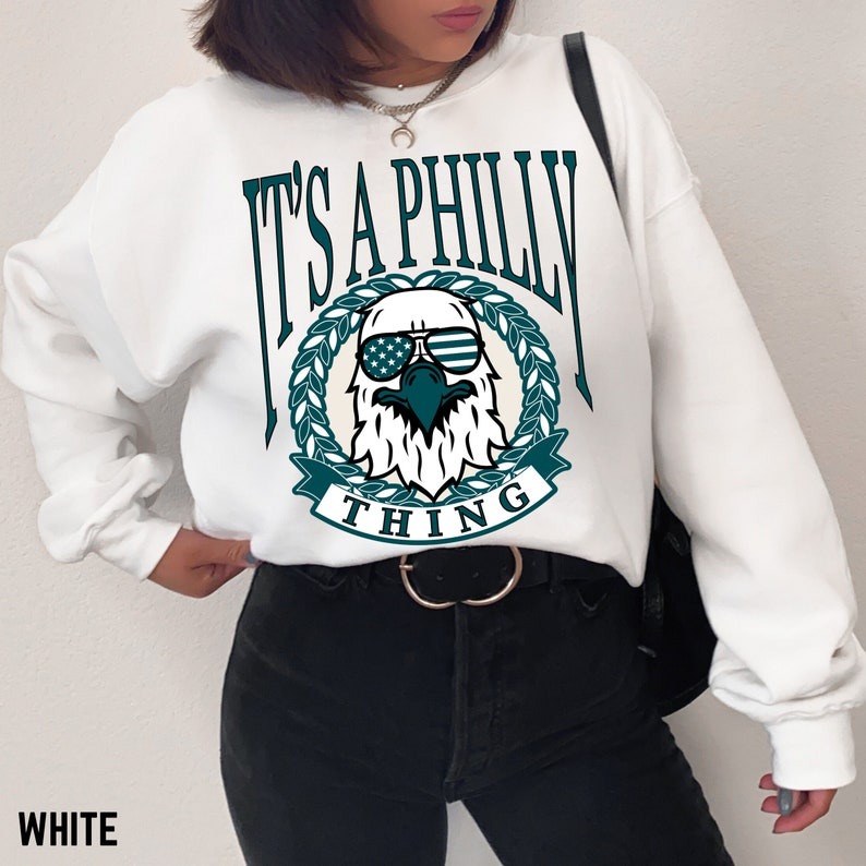 Funny Philadelphia Football Sweatshirt, Vintage Philadelphia Football Unisex Sweatshirt