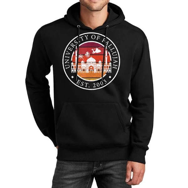 Funny University of Fallujah Military & Unisex Hoodie