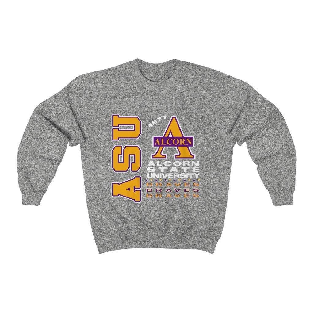 GREY ALCORN TOUR HEAVY BLEND CREWNECK SWEATSHIRT